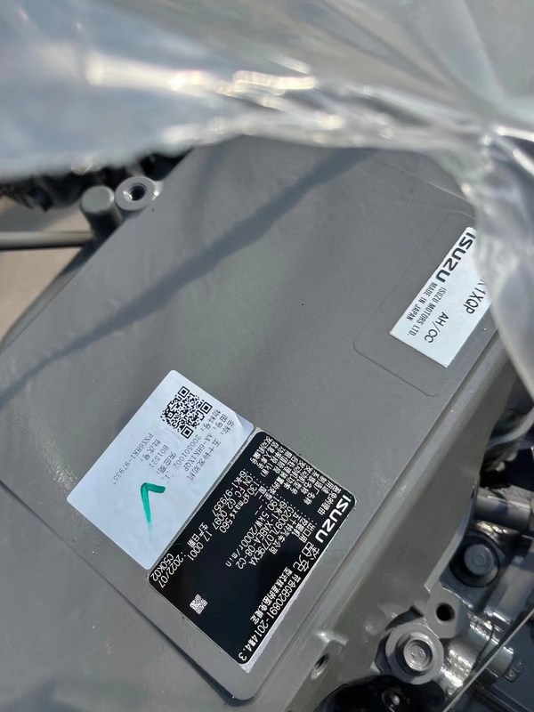 ISUZU6HK1 EFI Nouveau moteur assemblage Hitachi 330/360, Sany 365, 385 Moteur de pelle