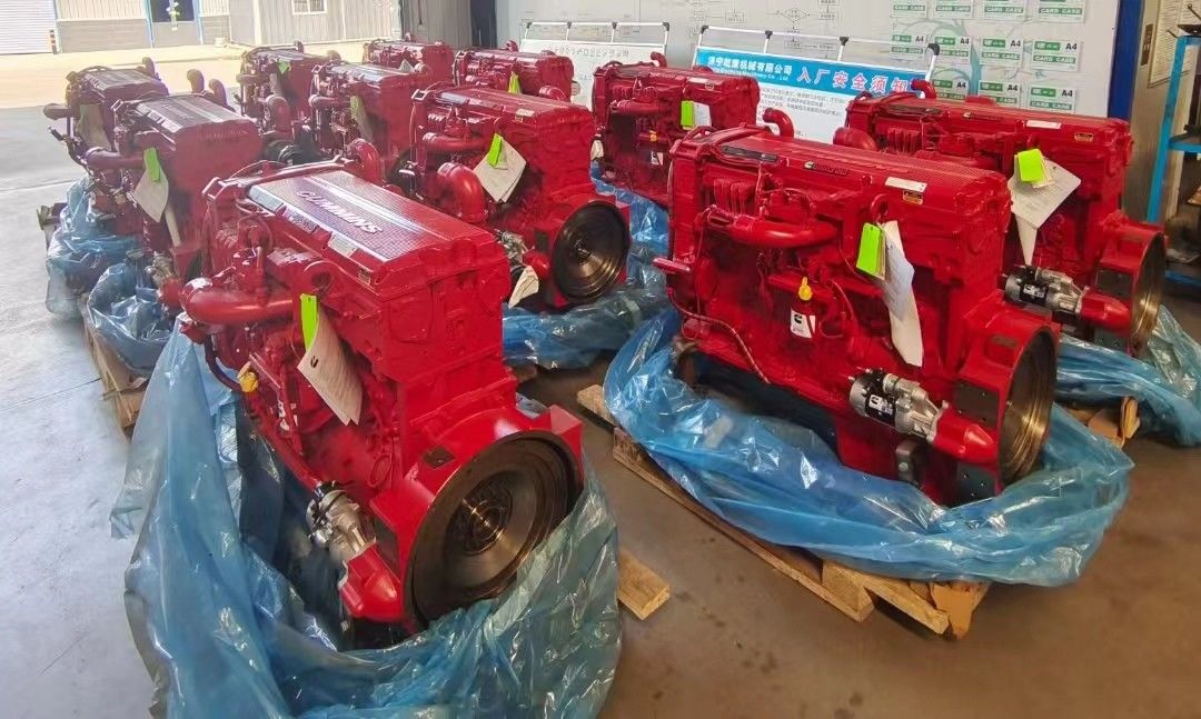Cummins QSX15 tout nouveau moteur, Sany 485 excavateur, moteur rotatif d'excavateur assemblage