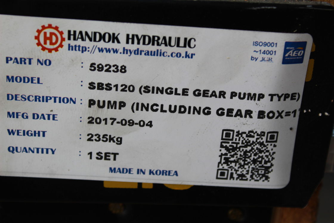 Produit en acier pour pompe hydraulique de la marque Handok SBS120