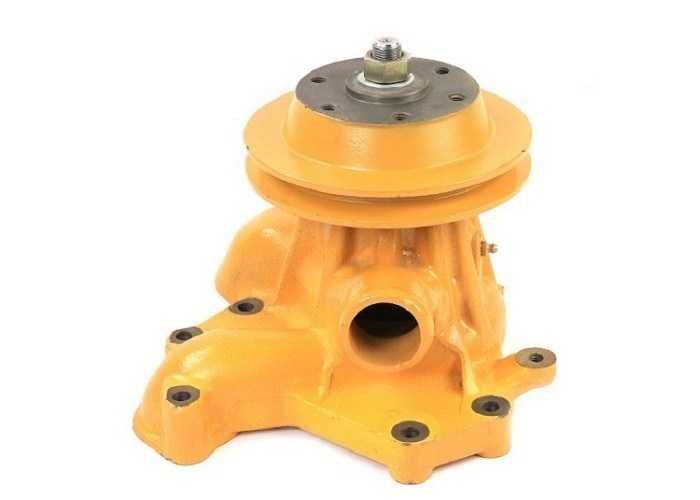 Comatsu partie S4D105-5 pompe à eau 6140-60-1110 couleur jaune