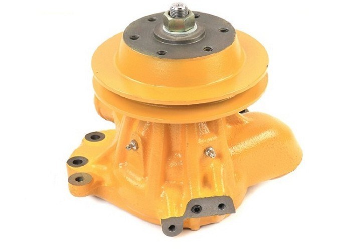 Comatsu partie S4D105-5 pompe à eau 6140-60-1110 couleur jaune