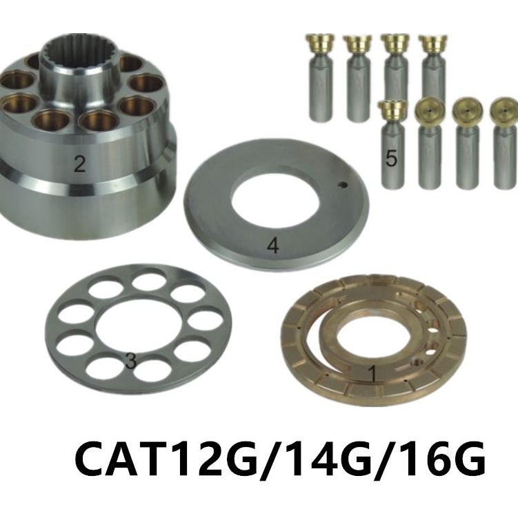 Kit de pompes hydrauliques C.A.T, 14G 12G 16G Pièces pour excavatrice C.A.T Pour pompe à piston