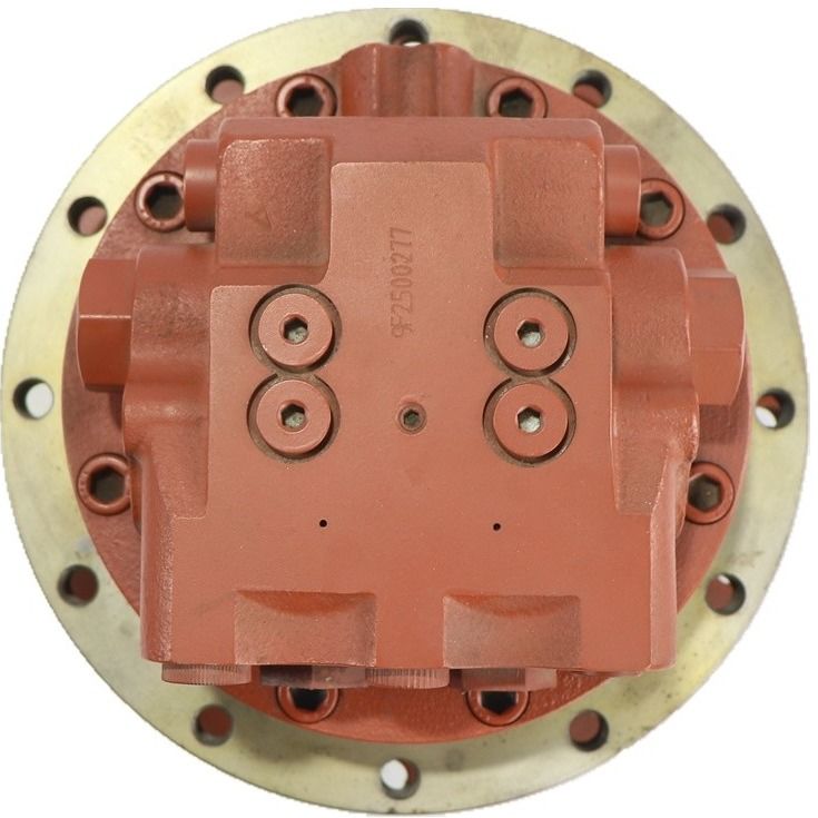 T9T2 moteur hydraulique de déplacement, Excavateur de couleur rouge