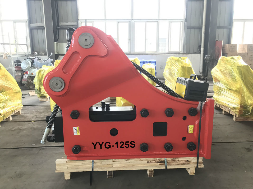 Type de coupeur hydraulique poids de marteau 53 kg point de moelle pour excavatrice