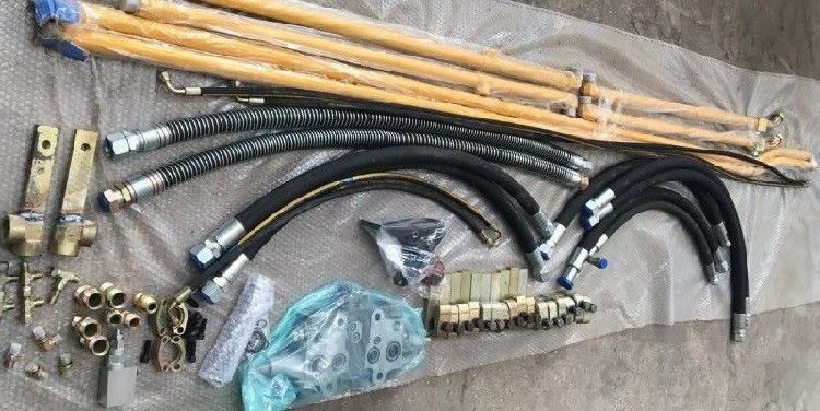 Kit de tuyauterie hydraulique pour rupture de tuyauterie pour excavatrice C.A.T320D2L Longue durée de vie