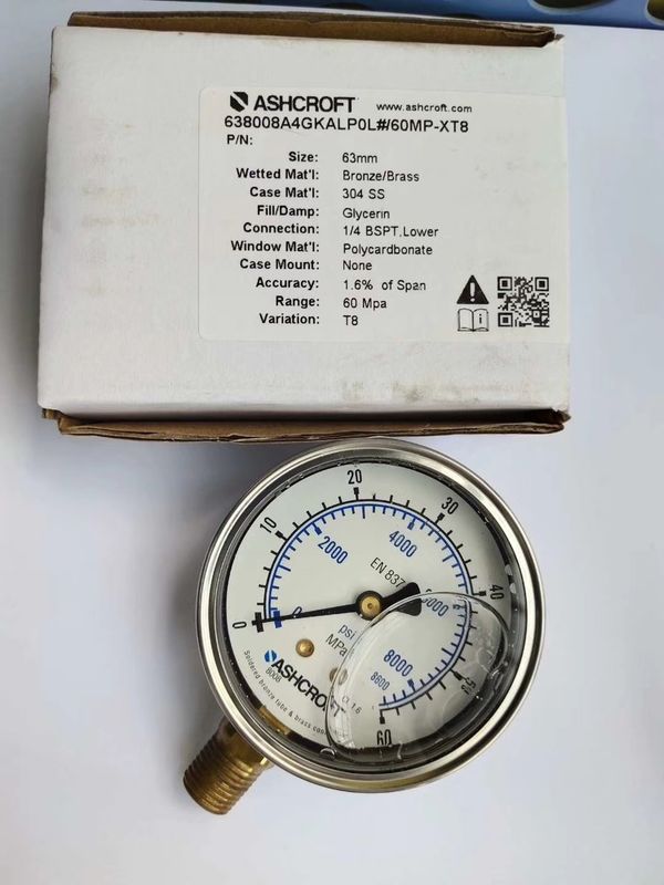 Kit d'indiC.A.Teurs de pression Chargement de gaz d'azote Disjoncteur hydraulique Dispositif de mesure de marteau Accessoires Hb20g,Hb30g,Sb50,Sb81