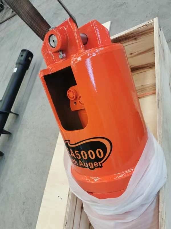 Couleur personnalisée hydraulique Eath Auger pour le disjoncteur de la pelle